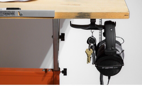 ElevationLab AnchorPro Dual Under-Desk Headphone Mount with Cord Management