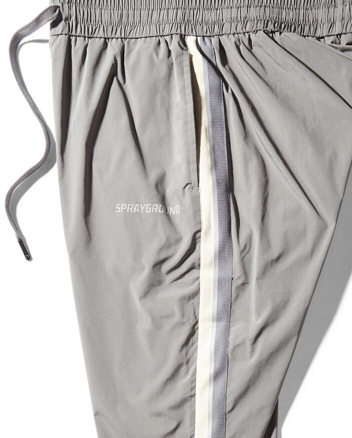 Sprayground sg track long pants grey gray xl extra large new