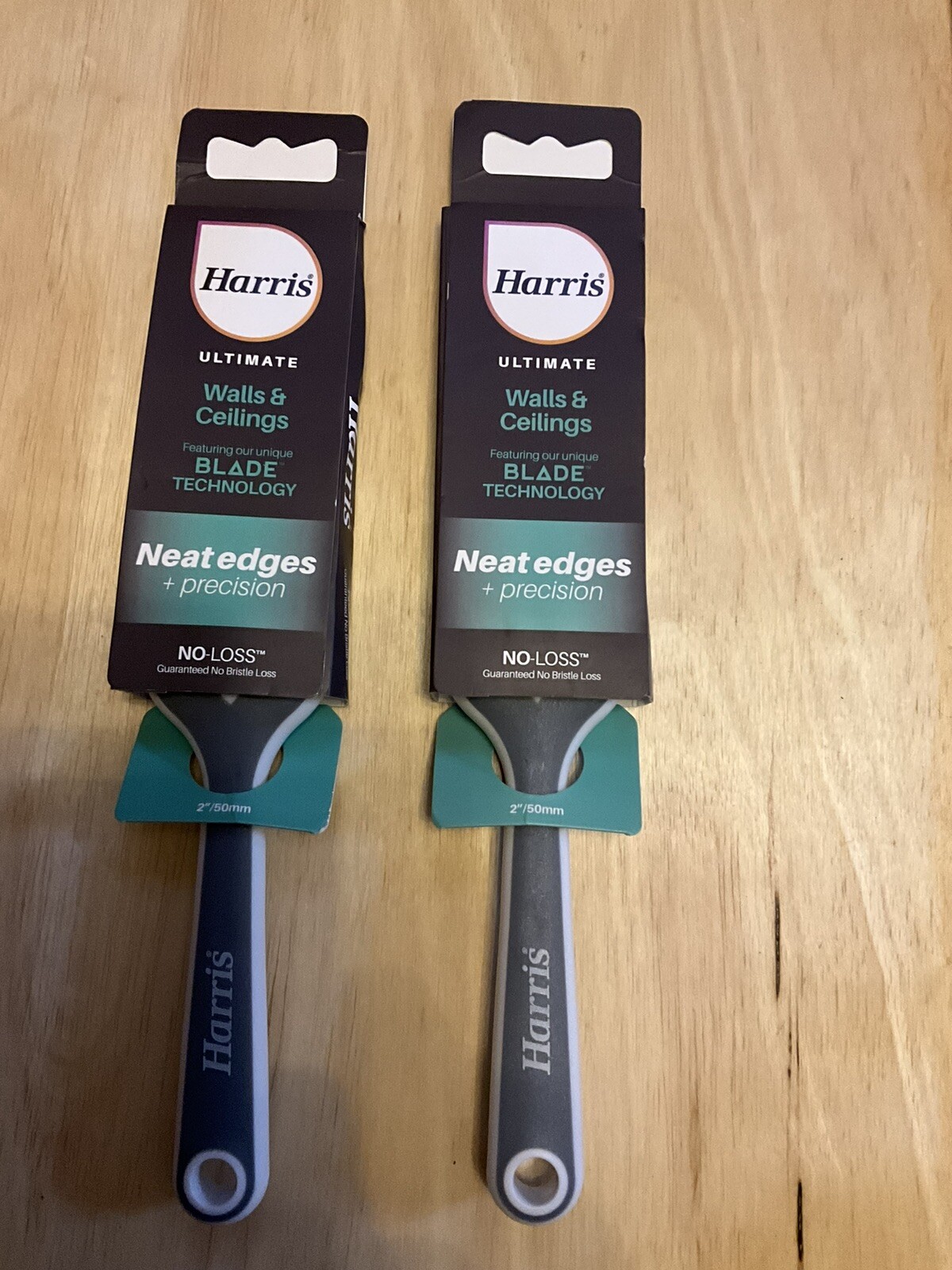 2x Harris Ultimate Wall & Ceiling Blade Paintbrush 2in 103011016