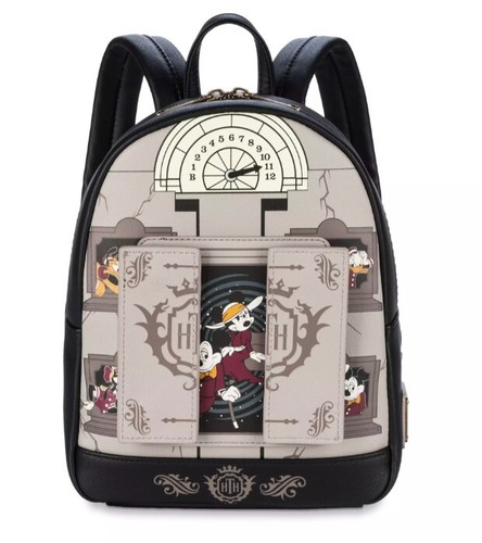 Mickey Mouse and Friends Hollywood Tower Hotel Parks Loungefly Mini Backpack NWT - Picture 3 of 3