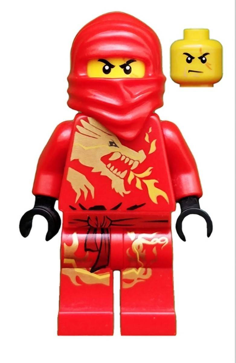 NEW LEGO® Ninjago Red Ninja KAI DX Dragon Minifigure mini NEW LEGO® Ninjago Red Ninja KAI DX Dragon Minifigure mini