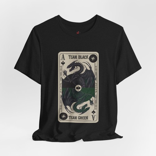House Of The Dragon Team Black Team Green Shirt - Bild 2 von 14