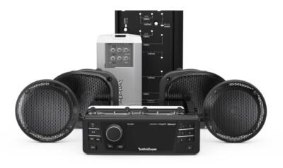 Harley Davidson Street Road Glide Lautsprecher Rockford Fosgate HD9813RGU-STAGE2