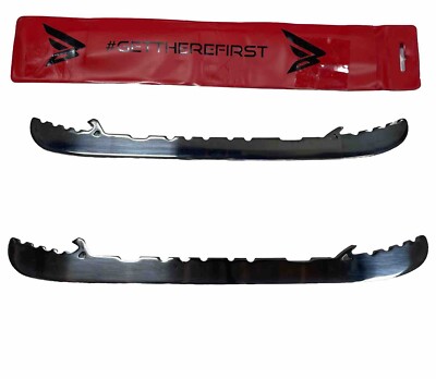 BYONIC Blacksteel [306mm] Fits BAUER LSEdge Ice Hockey Skate Steel Runner Blades