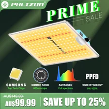 Phlizon 1000W with SamsungLED Grow Light Sunlike Full Spectrum for Plants Flower