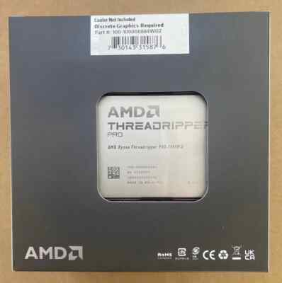 AMD Ryzen Threadripper PRO 7995WX CPU 96C 192T 100-000000884 Processors sTR5