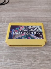 NES FAMICOM CHESS MASTER ENGLISH version GAME ONLY USED CONDITION