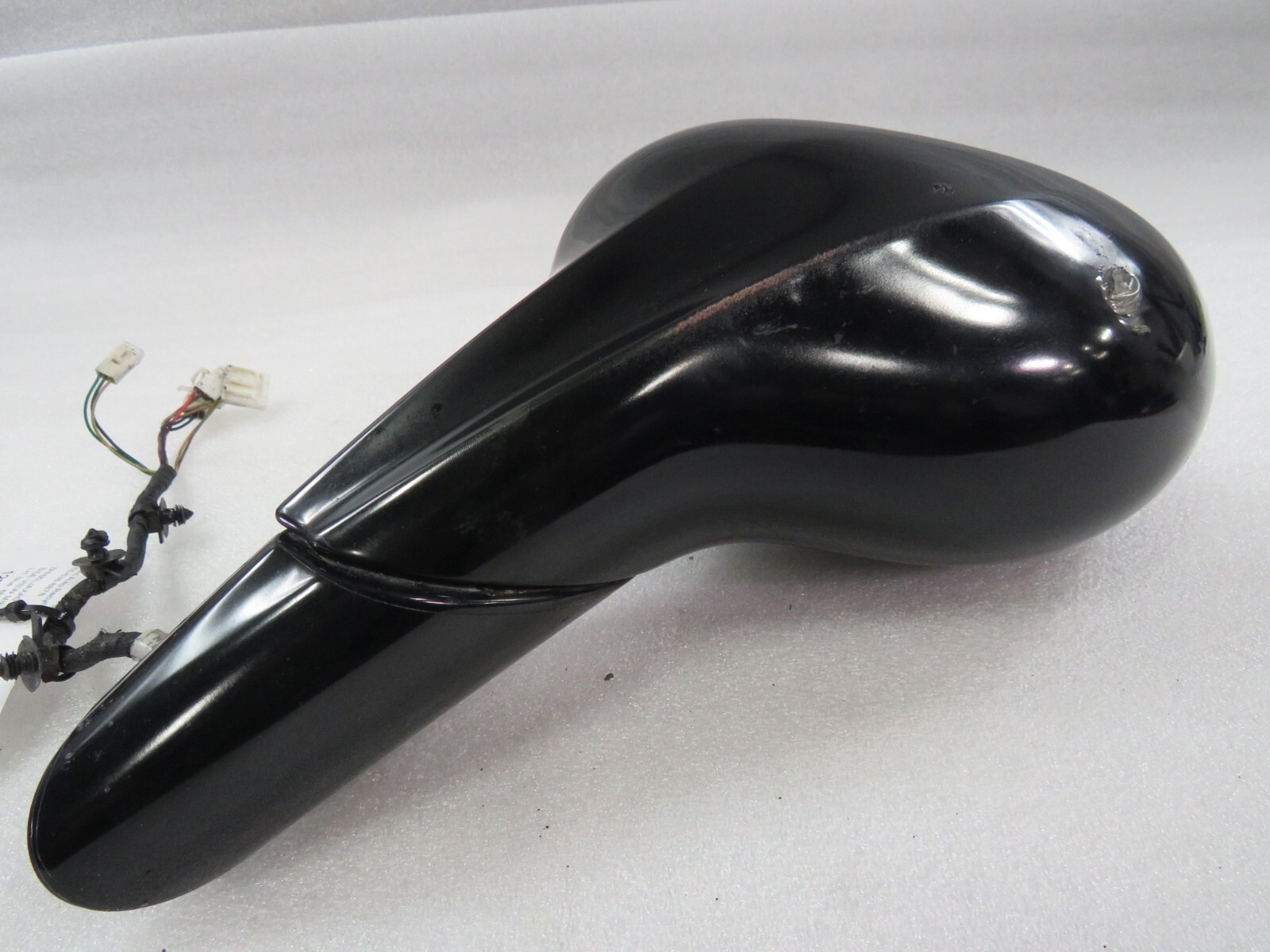 Ferrari California, LH, Side View Mirror, Used, Blue, Smoke Dmg, P/N 69877410