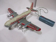 CAPITAL AIRLINES-BATTERY OPERATED-ALL TIN-TESTED WORKS-MARX-JAPAN-VG-COND-