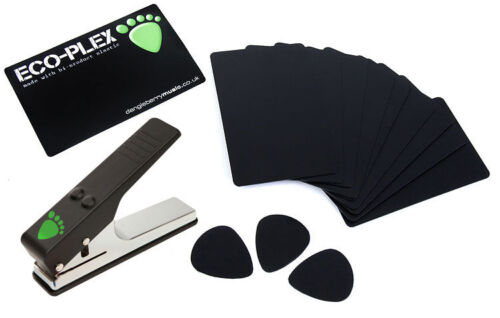 10 x Guitar Plectrum/Pick Material Plastic Cards For Pickmaster Pick Punch - Picture 2 of 4