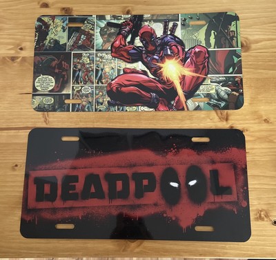 Car Front License Plate,Vanity Tag,Metal Car Plate,Aluminum Novelty License Plate 6 X 12 Inch 4 Holes MMJQ6 Dead-Pool s-Piderman-mar-vel Car Front License Plate,Vanity Tag,Metal Car Plate,Aluminum Novelty License Plate 6 X 12 Inch 4 Holes MMJQ6 Dead-Pool s-Piderman-mar-vel