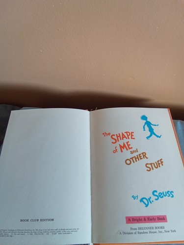 THE SHAPE OF ME AND OTHER STUFF-by Dr. Seuss-hc-1973-bce-Random House - Picture 5 of 5