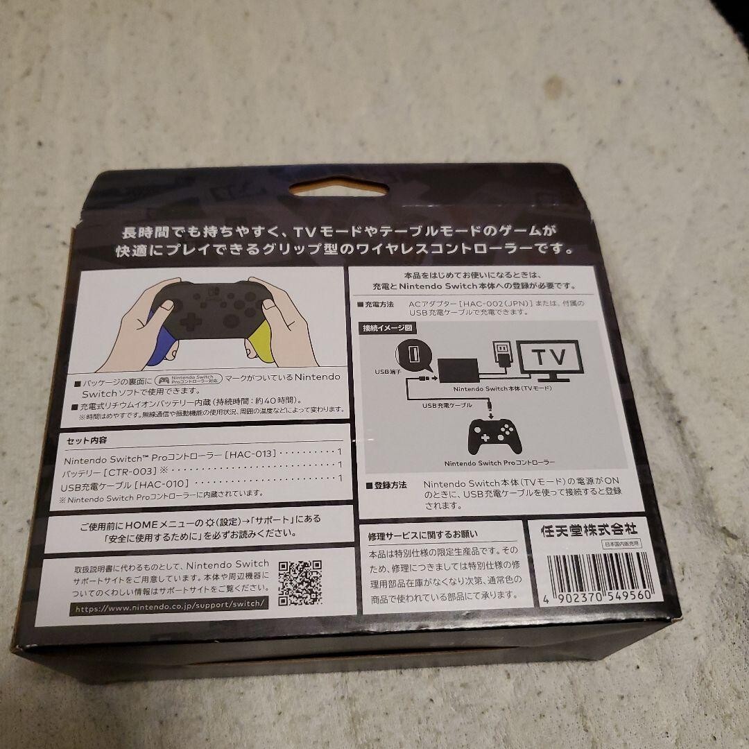 Nintendo Switch + Splatoon３ソフト+ コントローラー Nintendo Switch Official Wireless Pro Controller - Splatoon