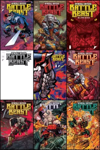 INVINCIBLE UNIVERSE BATTLE BEAST #1 IMAGE 2025 COVER PICK 1:25 1:50 1:100 NM