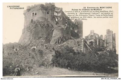 APHP6-0412-63 - Surroundings of - MONT-DORE - Ruins of the castle of MUROLS