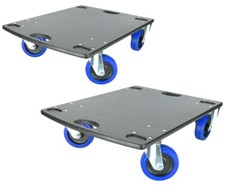 2x Transport Meble Hulajnoga Pies Rollboard GR-2 Kozioł kierowniczy Rolki 125mm Blue Wheel
