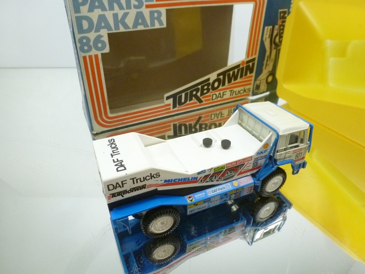 PORTEGIES DAF 3600 TURBO TWIN PARIS-DAKAR '86 #601 JAN DE ROOY- 1