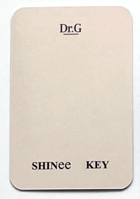 SHINee KEY Dr.G Purchase Benefits Official Photocard Photo card PC