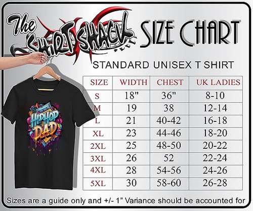 Hip Hop Dad Vibes - Funny T-shirt for Cool Dads! 100% Cotton, Unisex Design. Roc - Picture 11 of 46