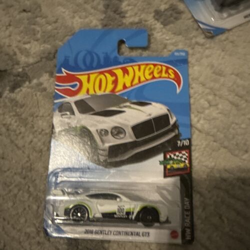 HOT WHEELS 2018 BENTLEY CONTINENTAL GT3 LONG CARD 1:64 DIECAST COMBINE POST