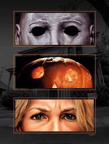 Jason Edmiston Cuarenta años de terror Ojos sin rostro (1978 Halloween) 35/130 - Imagen 1 de 5
