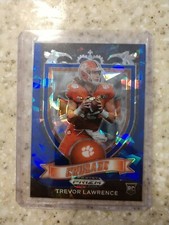 2021 Panini /99 Prizm Draft Picks Trevor Lawrence RC Crusade Blue Ice #161