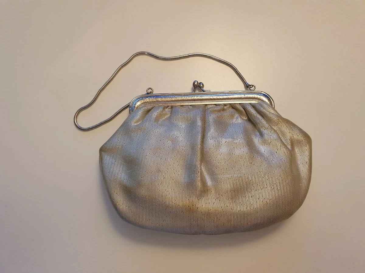 Pochette da sera argento discount