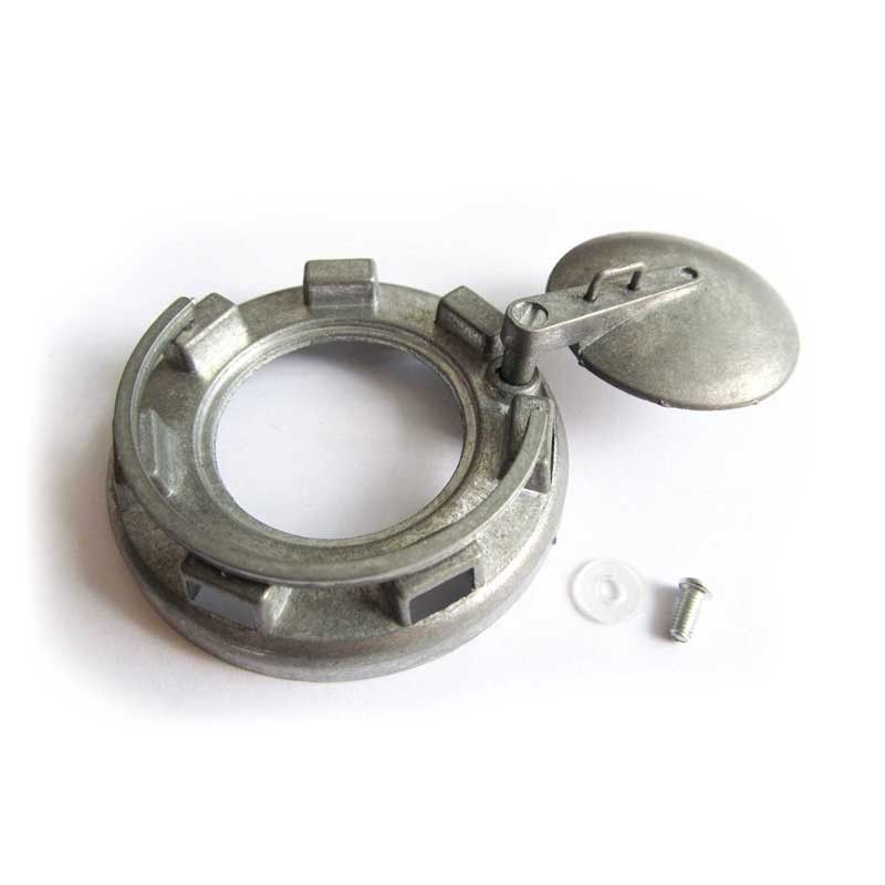 Mato 1/16 Tiger I RC Serbatoio di scarico posteriore in metallo MT040
