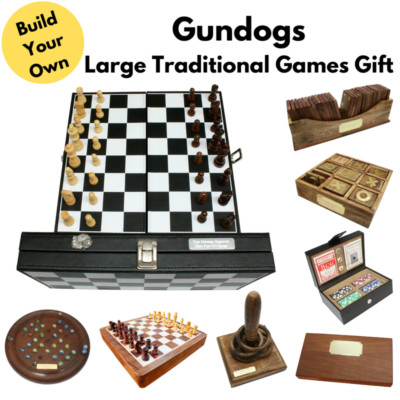 Gundogs große traditionelle Spiele mit kostenloser Gravur