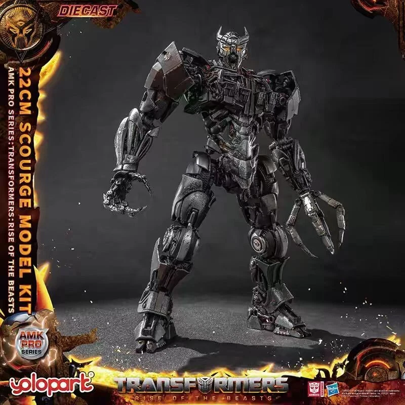 YOLOPARK Scourge Model Kit Action Figure Transformers:Rise of the Beasts AMK PRO - Image 2 of 4