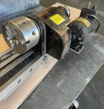 DoAll / Harig AB 5C Spin Indexer with Baldor Motor, Chuck & collets. Sine Plate