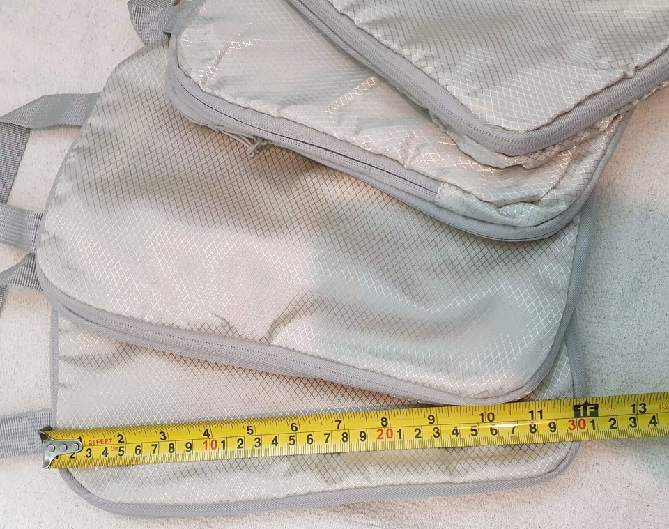 4 Pieces Organiser Set Luggage Suitcase Storage Bags Packing Travel