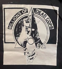 MDC - Classic Klan/Cop MDC Print - NEW - Blk - XL