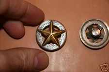 Gold Star on Circle Concho