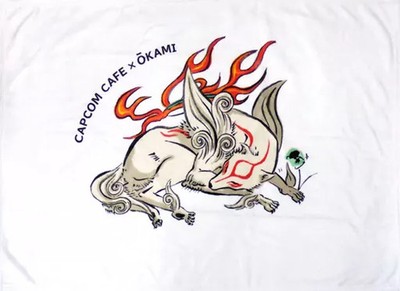 Capcom Amaterasu Issun White Plush Blanket Limited Edition 2018
