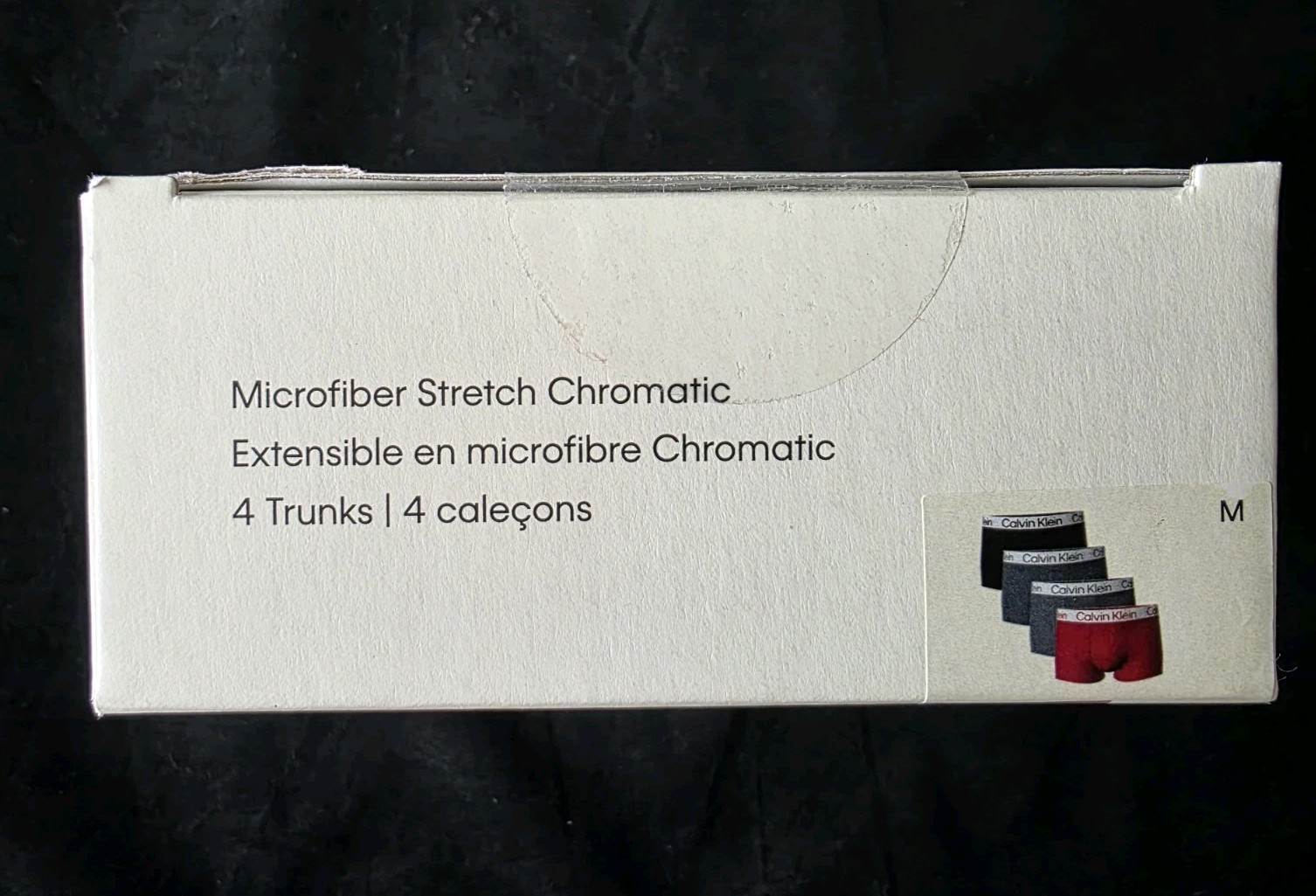 CALVIN KLEIN  MICROFIBER STRETCH 4-PACK TRUNKS MENS UNDERWEAR #NP27420-NWT thumbnail 11