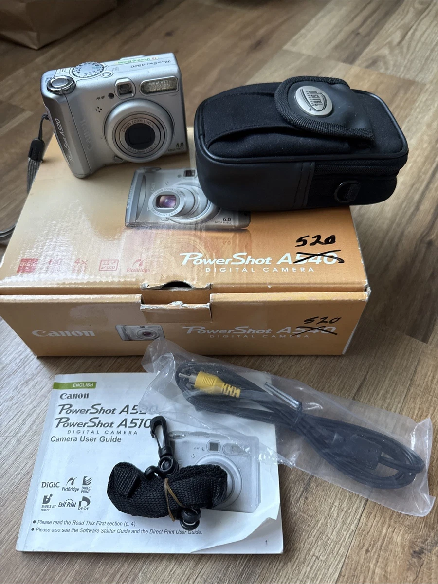 Canon PowerShot A520 Digital Cameras with AF Lock for Sale | Shop
