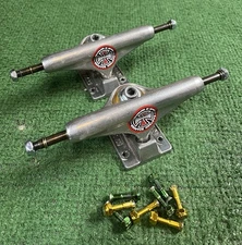 Independent Trucks Size 139 Silver Set Of Two Dealer Of Destruction w/ Hardware