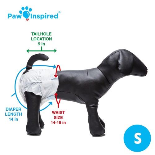 Disposable Dog Diapers | Female Dog Diapers Ultra Protection | Diapers for Do... - Picture 5 of 5