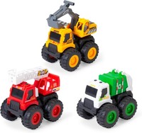 Dickie Toys Mighty Engines Monstertruck Friktion Gummireifen 1 StüCk 8,5 Cm