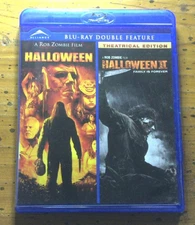  Halloween / Halloween II Theatrical Editions Blu-Ray Horror Rob Zombie