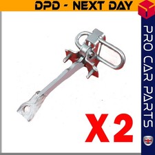 2 X Front Door Check Ass Hinge Strap Stopper For FIAT 500 500C 51782989