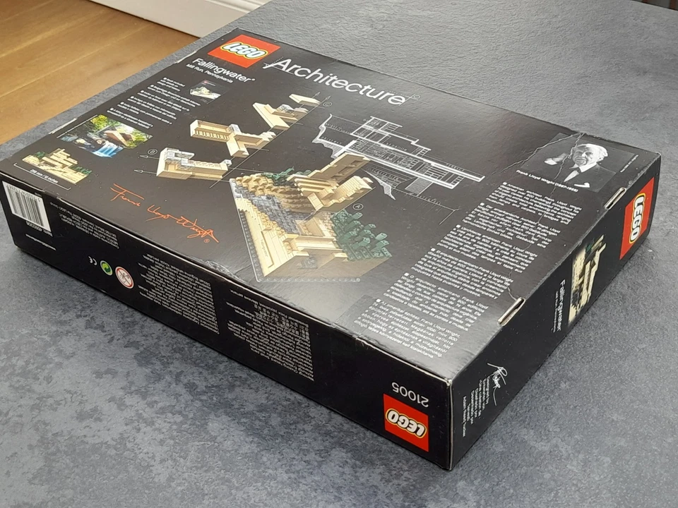 LEGO ARCHITECTURE: Fallingwater 21005 ** rare NEW sealed ** - Image 4 of 4