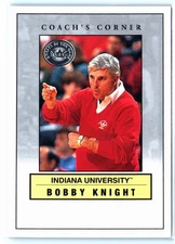 2001 Fleer Greats of the Game #13 Bobby Knight Coach's Corner