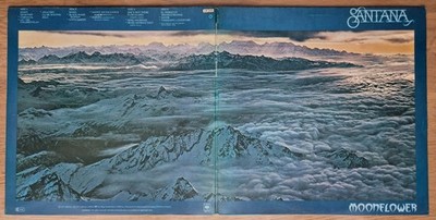 Santana   Moonflower - 1977 2LP FOC + OIS NL NEAR MINT
