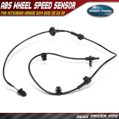 Rear Driver Side ABS Wheel Speed Sensor for Mitsubishi Mirage 2014 2015 DE ES RF