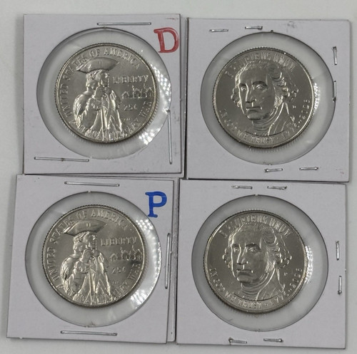 1776-2026 P D Semi-Quincentennial Revolutionary War Quarters 2 COIN ⭐FROM ROLLS⭐