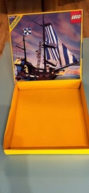 Lego Pirates 6274 Caribbean Clipper Original Box Only. blue skirts 80s 90s vintage 