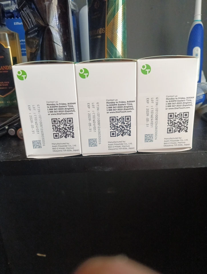 300 One Touch Delica Plus тонкий 30 калибра ланцеты 3 коробки 100 3/31/30 лот - Изображение 2 из 2