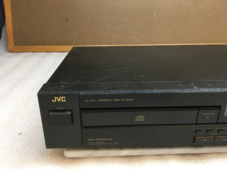 Reproductor de discos compactos vintage JVC XL-V311 1989 sin control remoto Foto 2 de 4